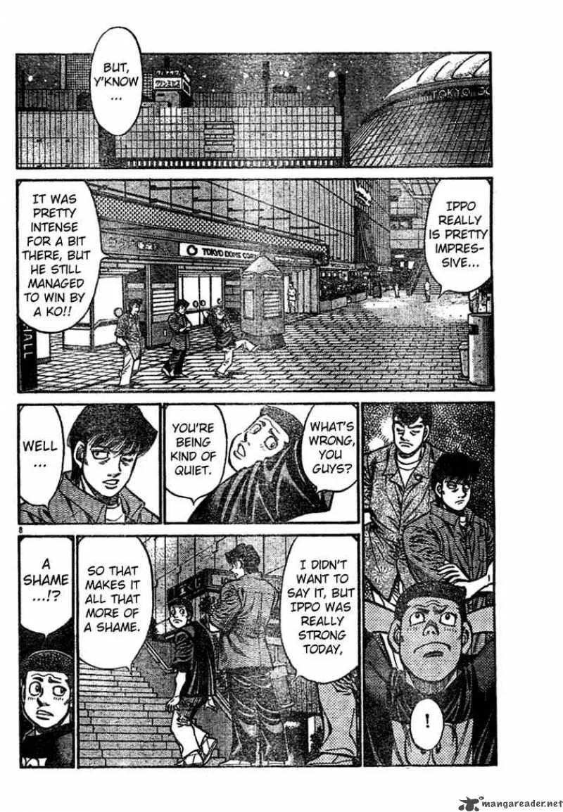 Hajime no Ippo Chapter 741 page 8