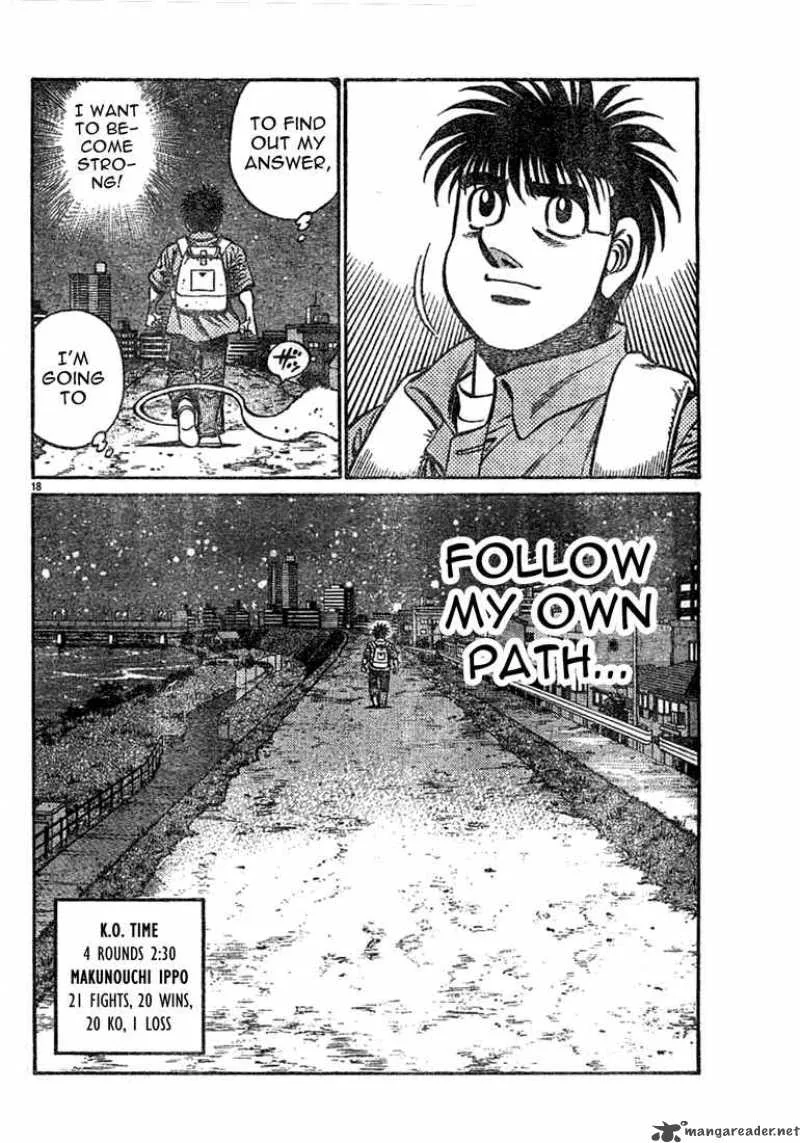 Hajime no Ippo Chapter 741 page 18