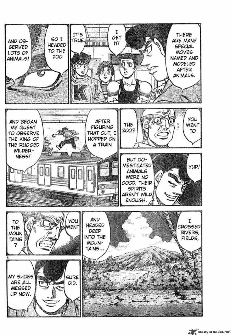 Hajime no Ippo Chapter 743 page 4