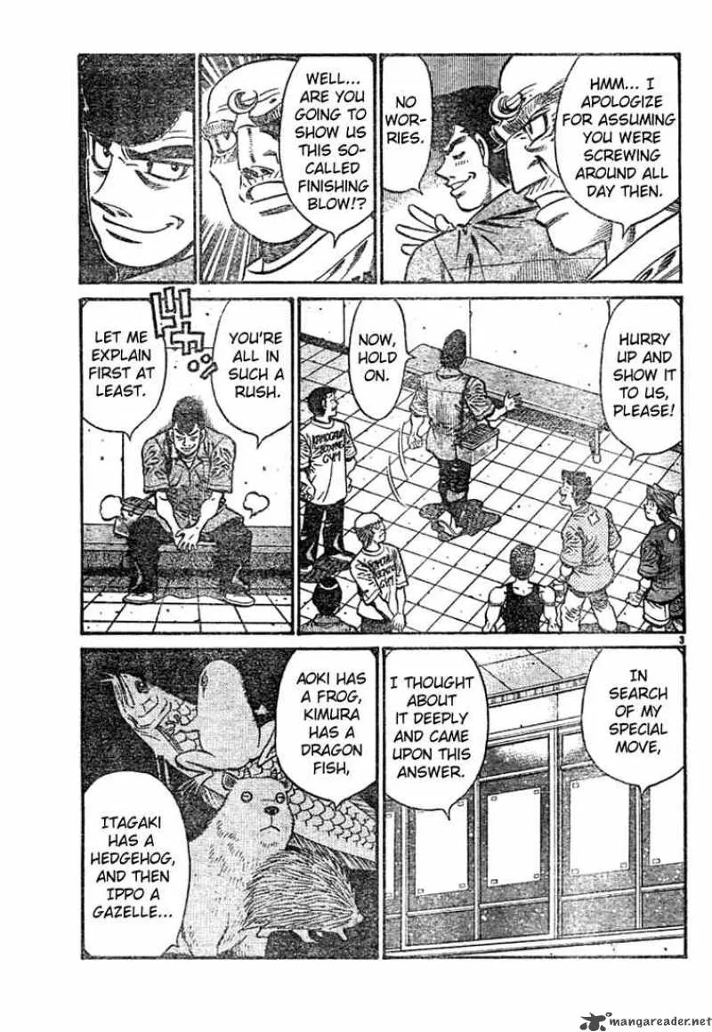 Hajime no Ippo Chapter 743 page 3
