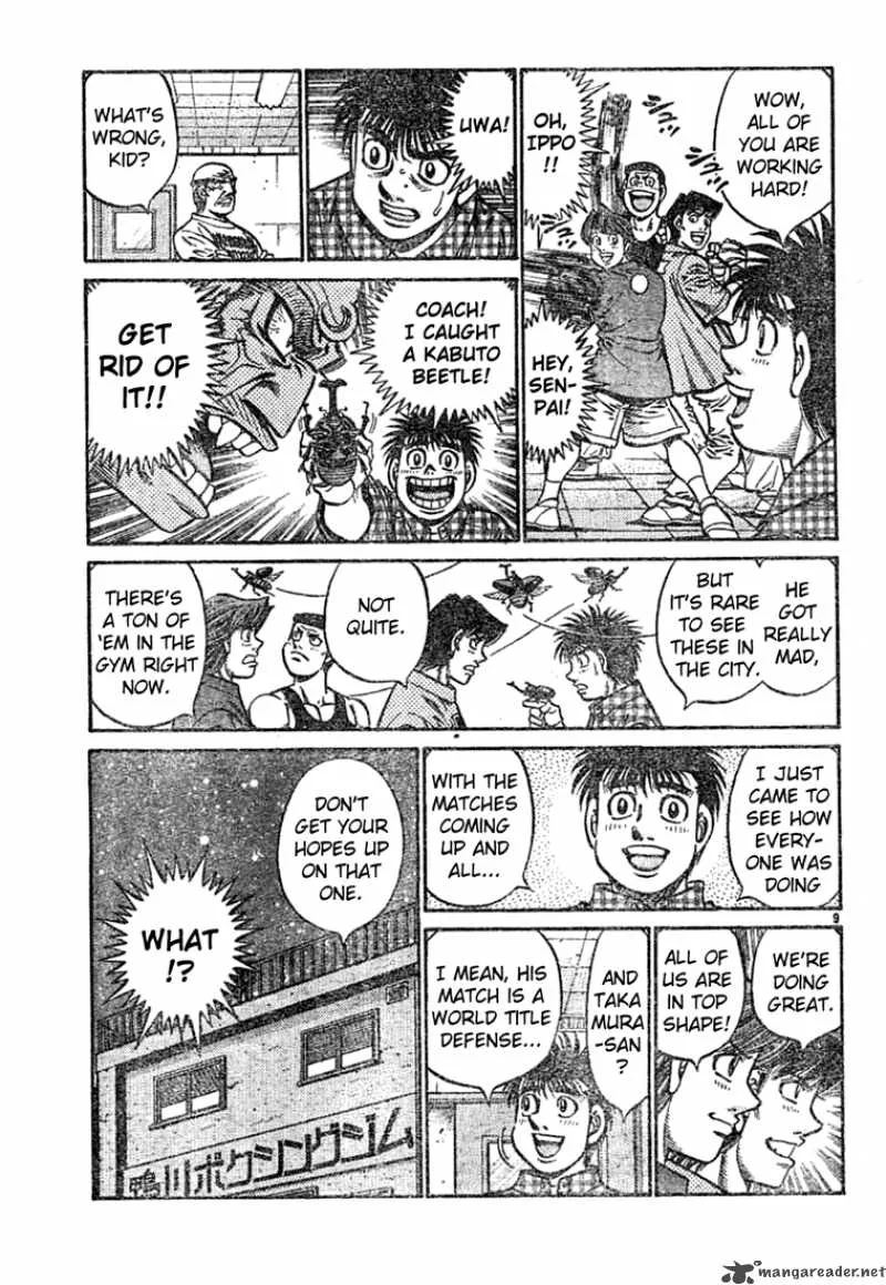 Hajime no Ippo Chapter 743 page 9