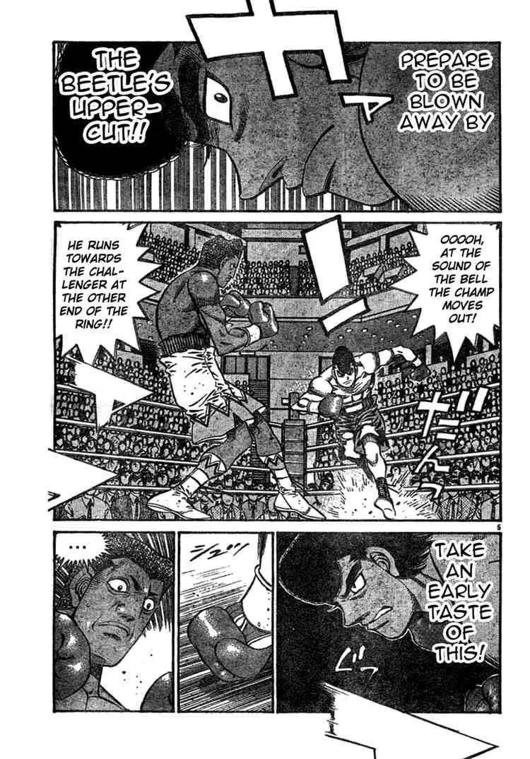 Hajime no Ippo Chapter 744 page 5