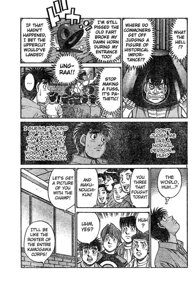 Hajime no Ippo Chapter 745 page 5
