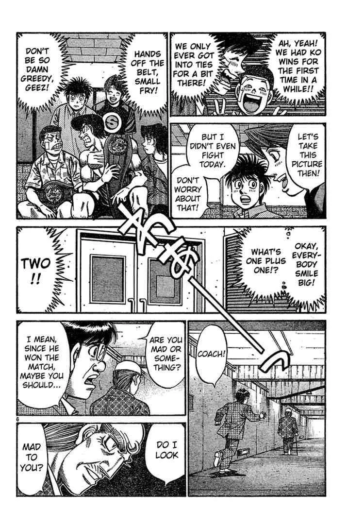 Hajime no Ippo Chapter 745 page 6