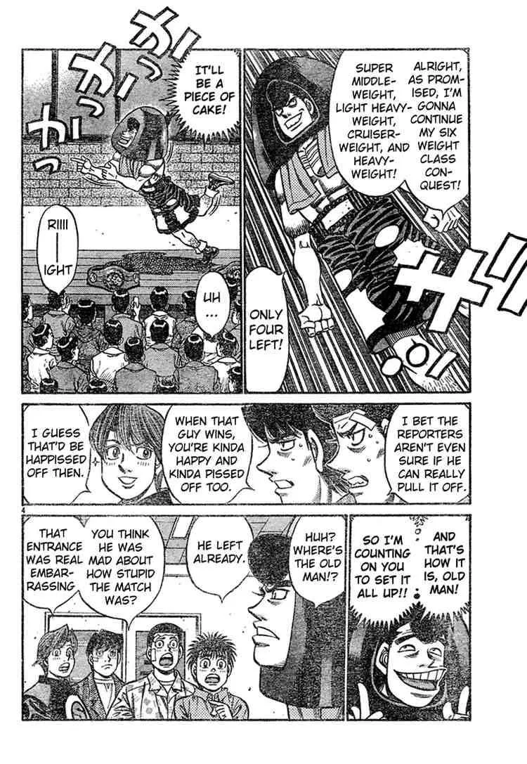 Hajime no Ippo Chapter 745 page 4