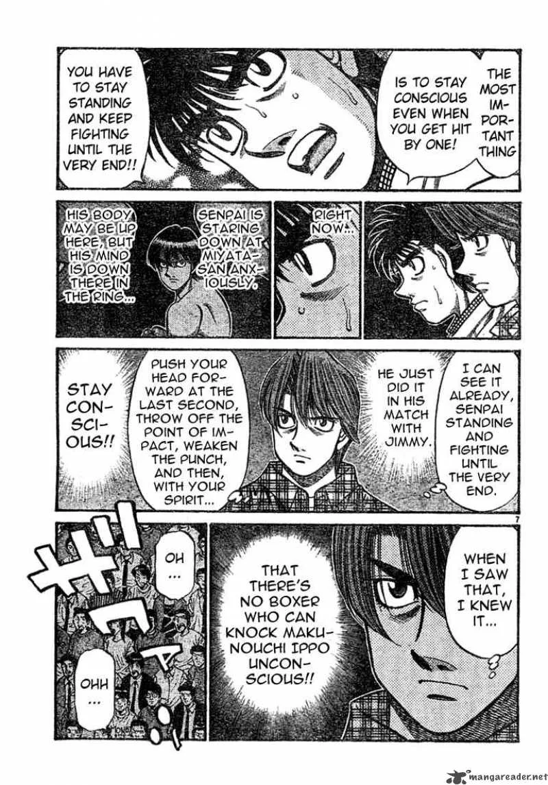Hajime no Ippo Chapter 747 page 7