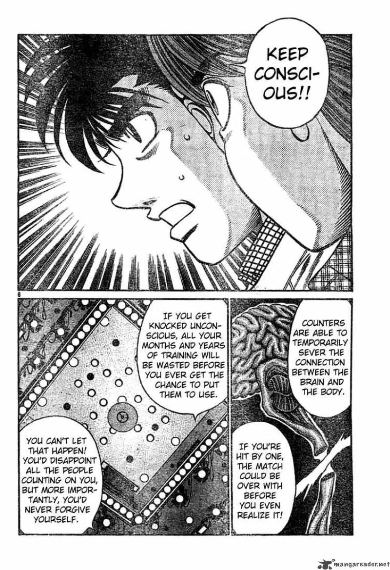 Hajime no Ippo Chapter 747 page 6