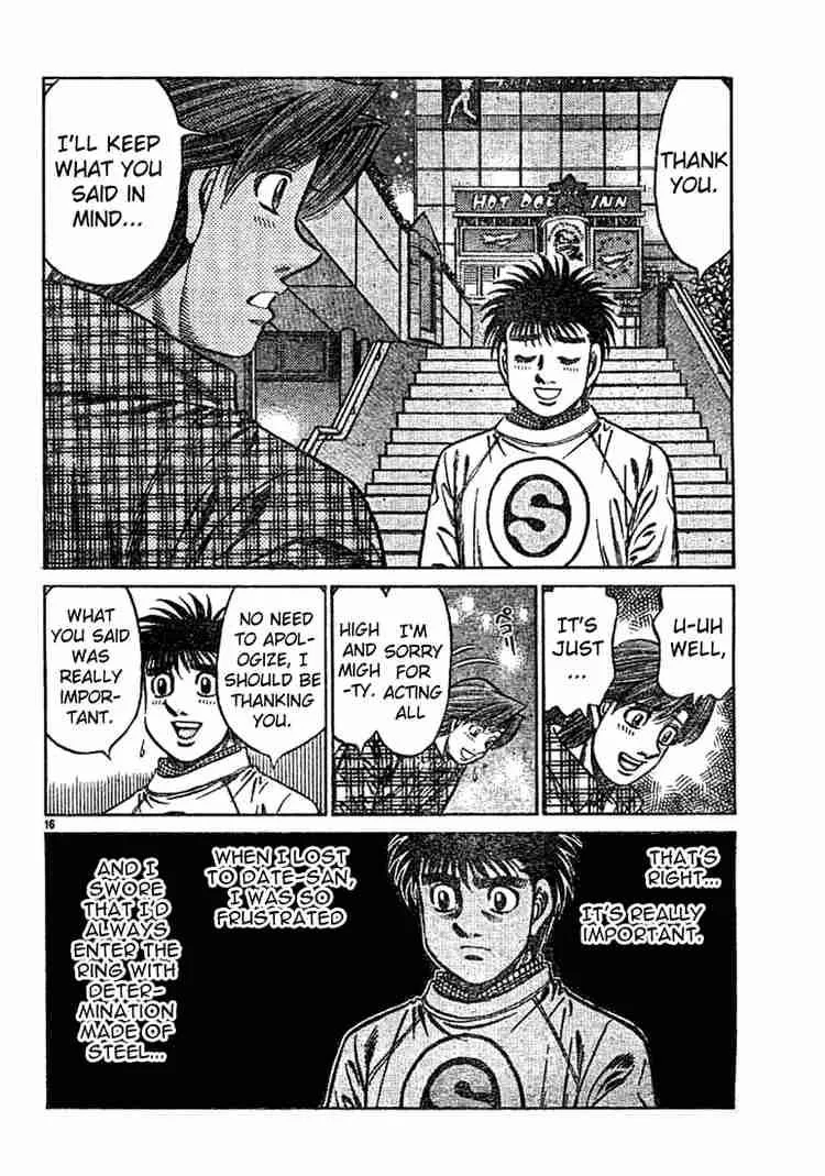 Hajime no Ippo Chapter 750 page 16