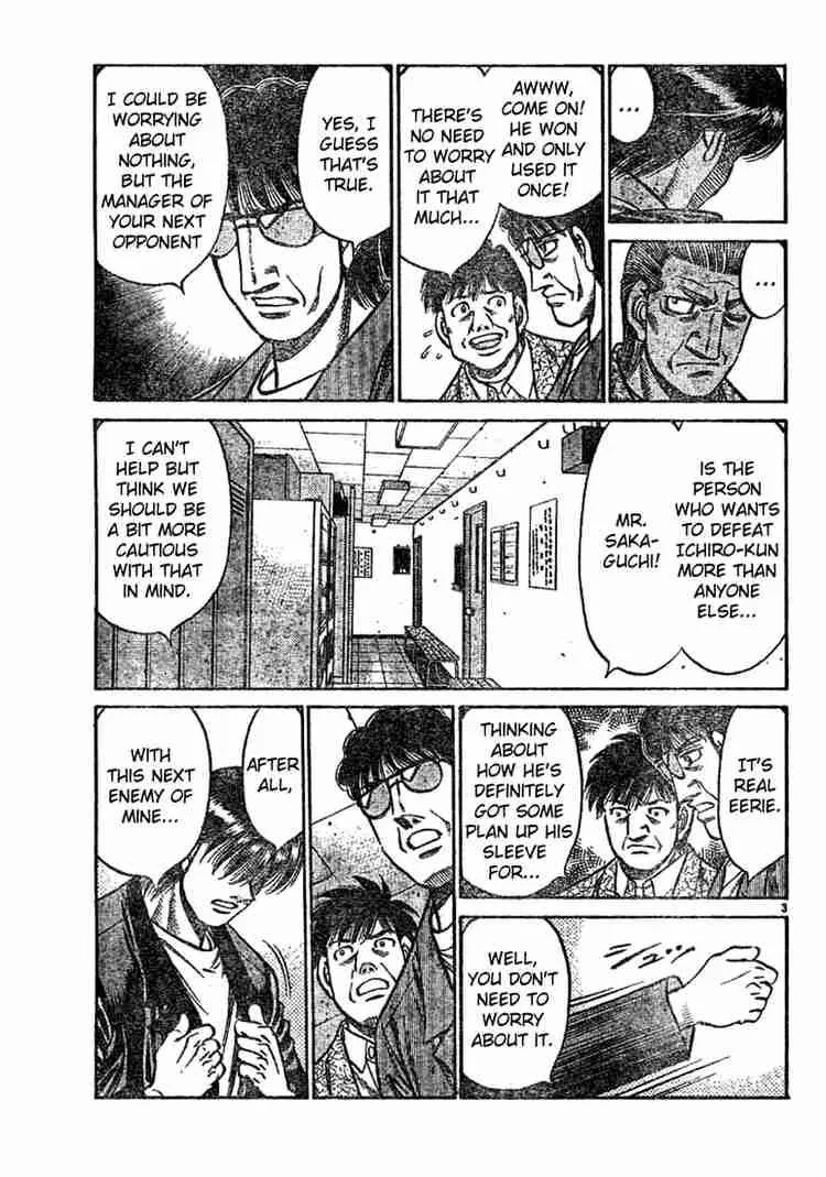 Hajime no Ippo Chapter 750 page 3
