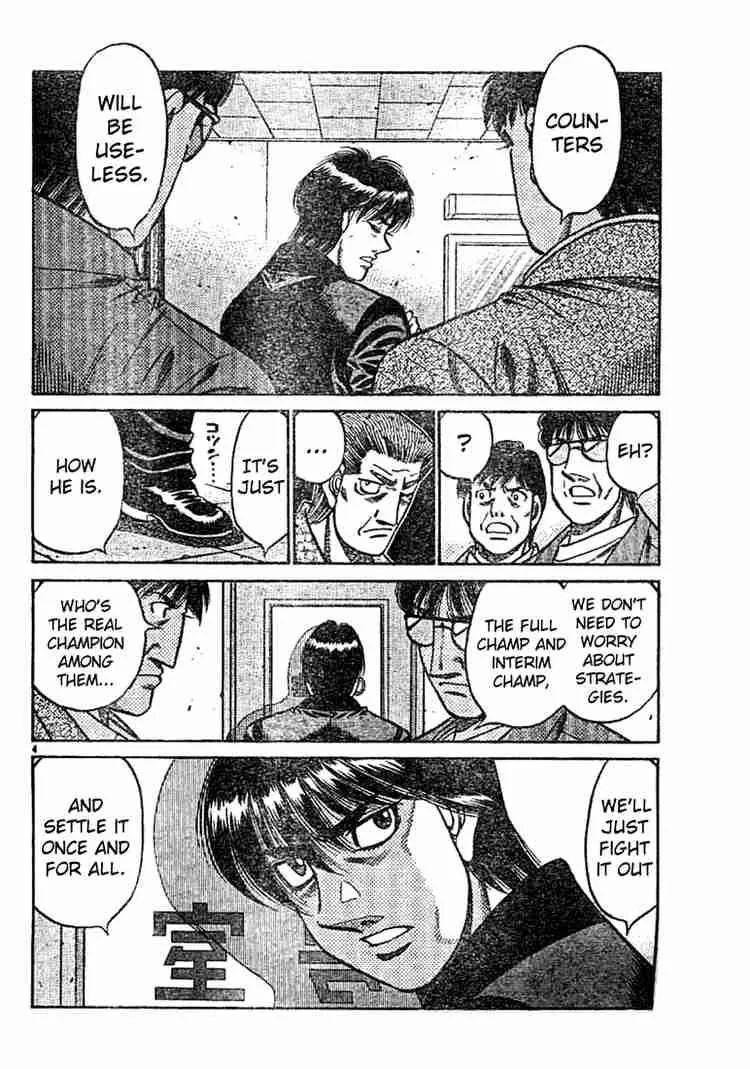 Hajime no Ippo Chapter 750 page 4