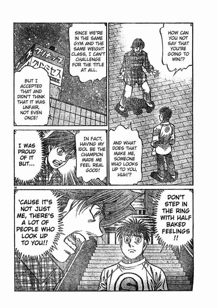 Hajime no Ippo Chapter 750 page 14