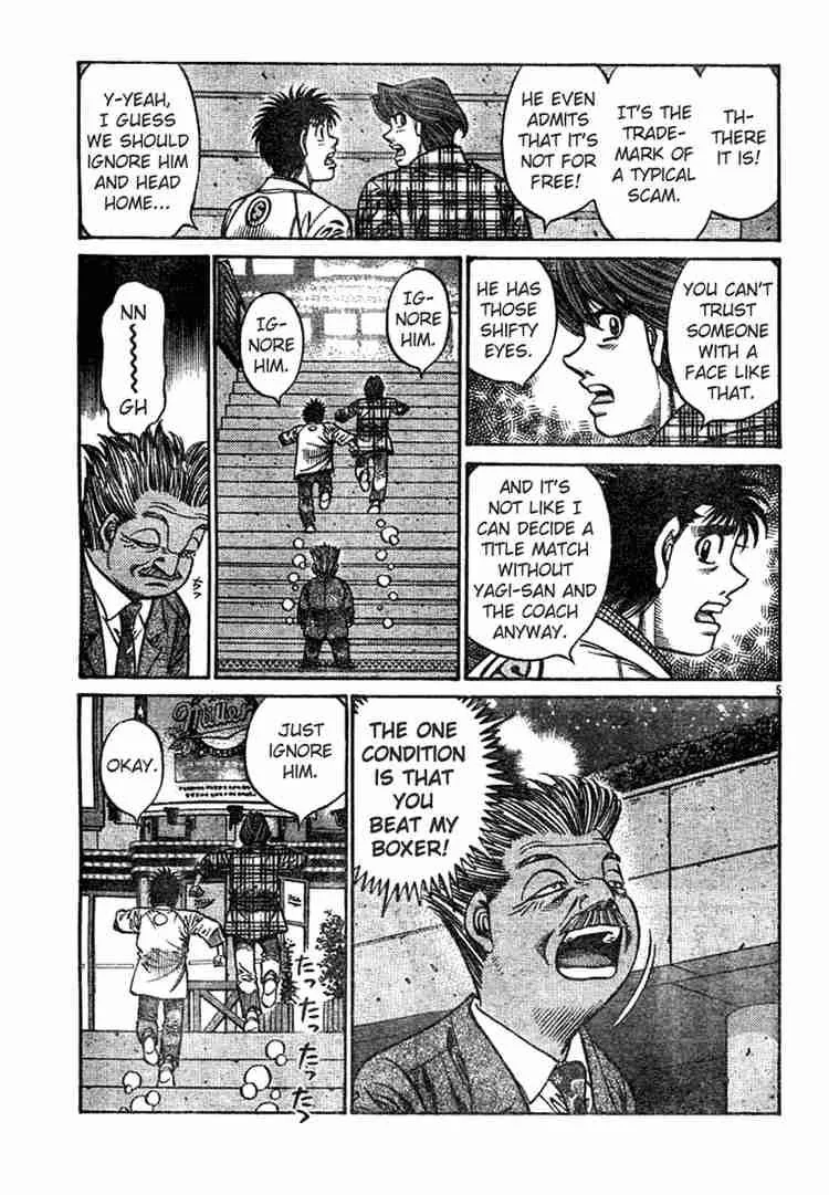 Hajime no Ippo Chapter 751 page 5