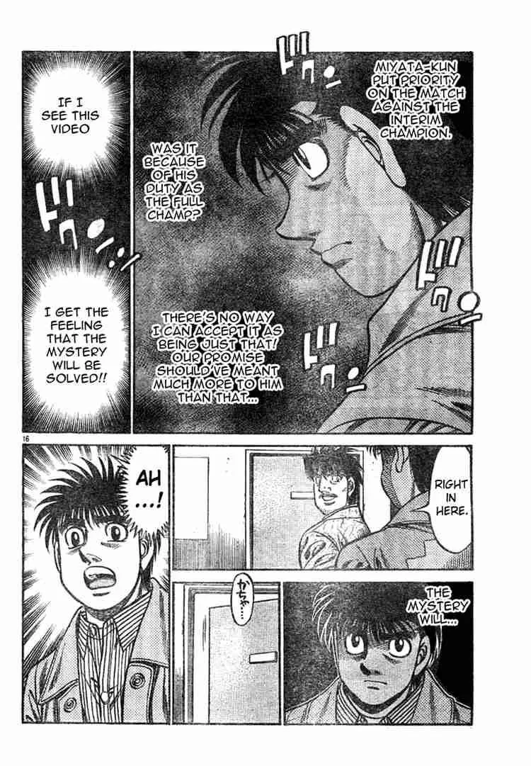 Hajime no Ippo Chapter 751 page 16