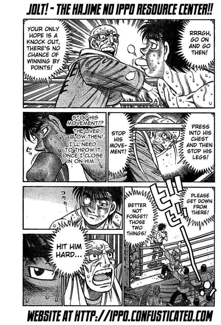 Hajime no Ippo Chapter 780 page 11