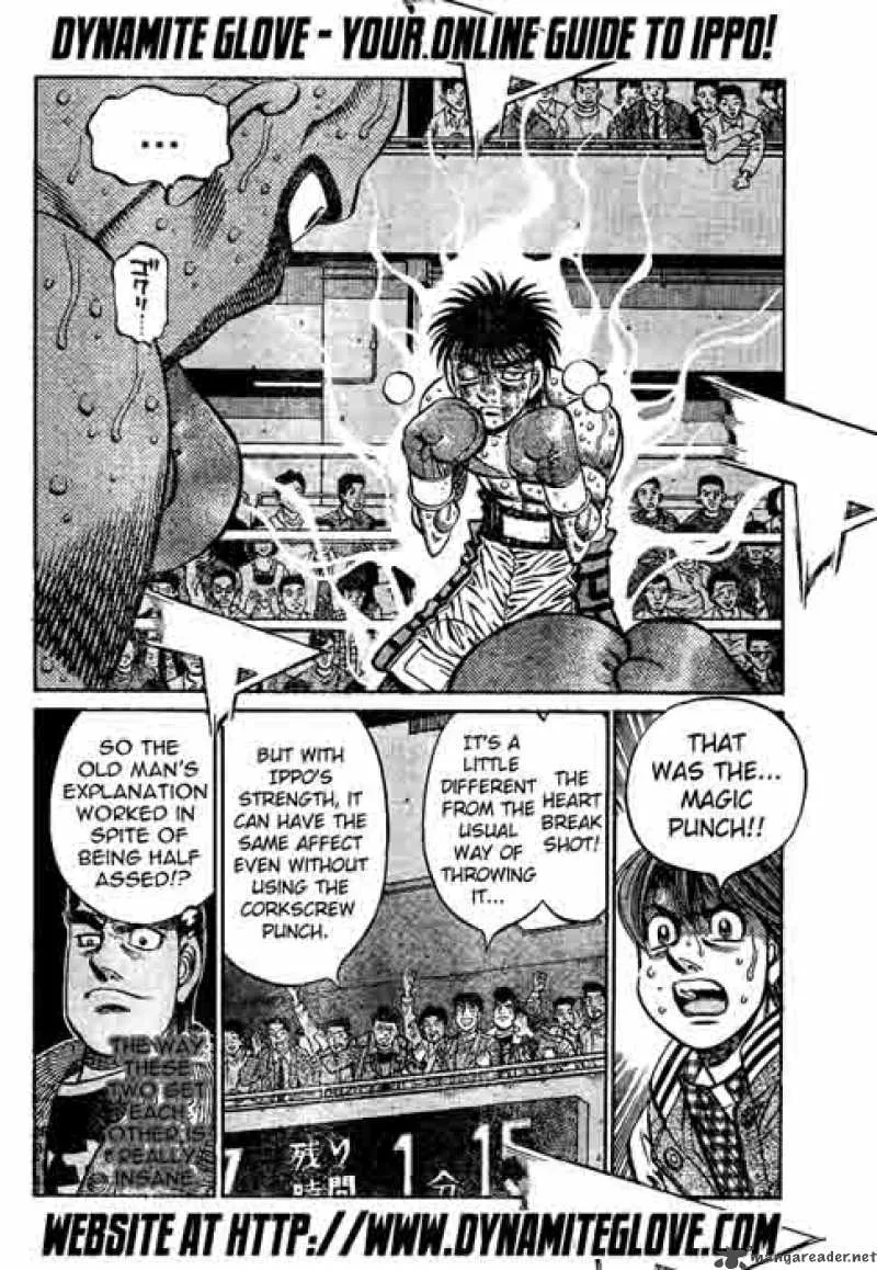 Hajime no Ippo Chapter 783 page 12