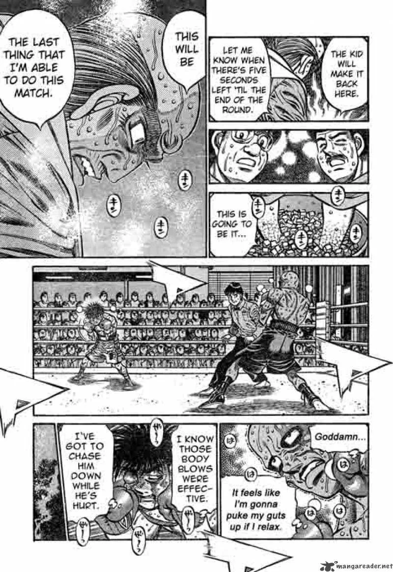 Hajime no Ippo Chapter 784 page 15
