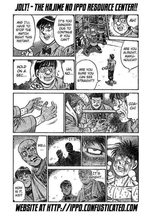 Hajime no Ippo Chapter 785 page 11