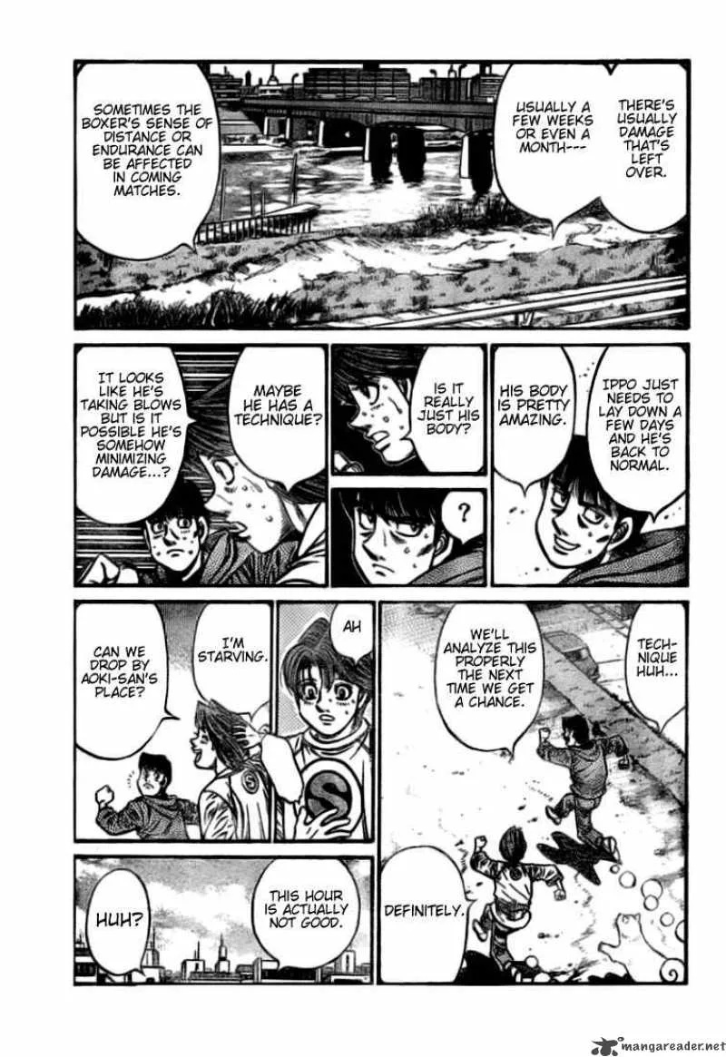 Hajime no Ippo Chapter 792 page 3