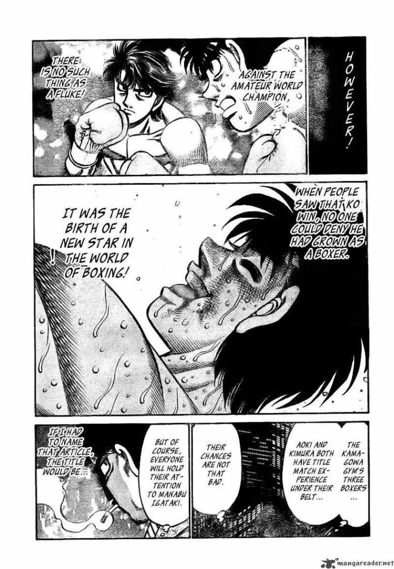 Hajime no Ippo Chapter 793 page 14