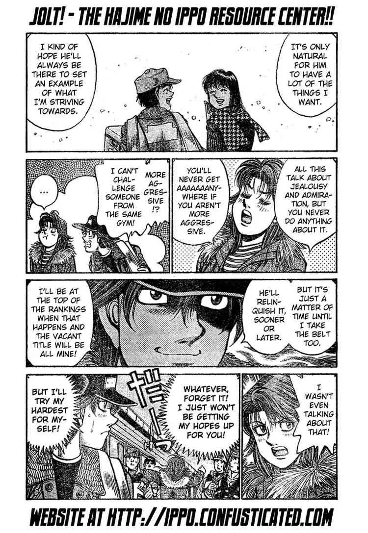 Hajime no Ippo Chapter 795 page 12