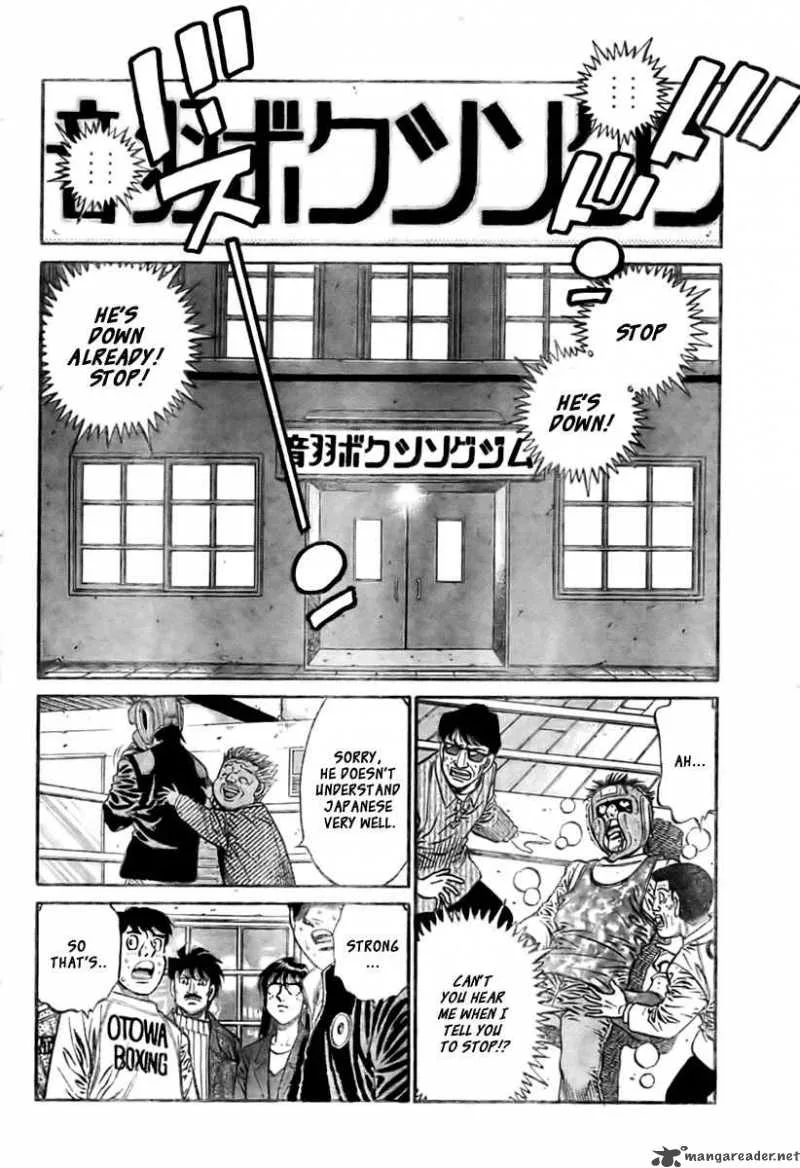 Hajime no Ippo Chapter 796 page 2