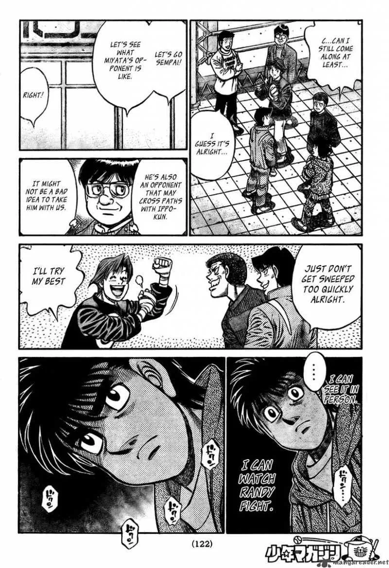 Hajime no Ippo Chapter 796 page 8