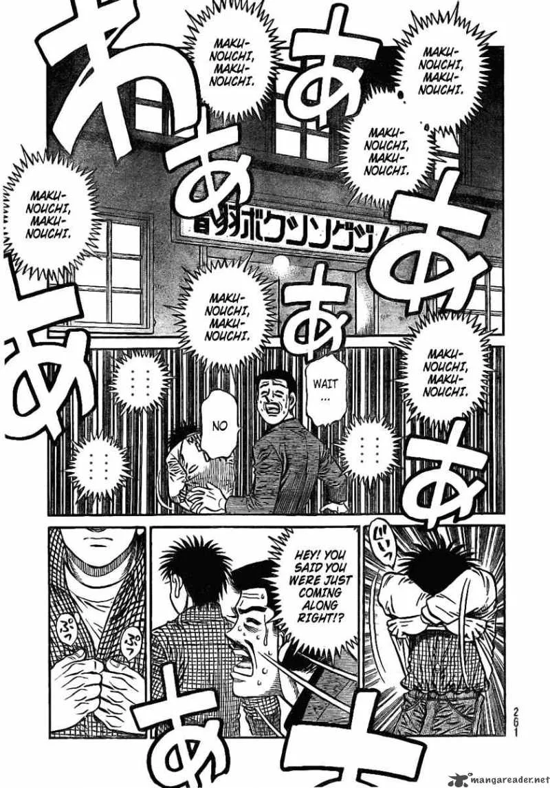 Hajime no Ippo Chapter 799 page 11