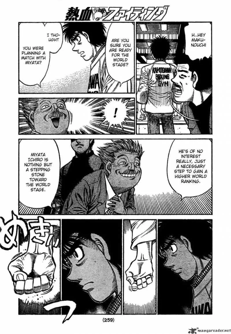 Hajime no Ippo Chapter 799 page 9
