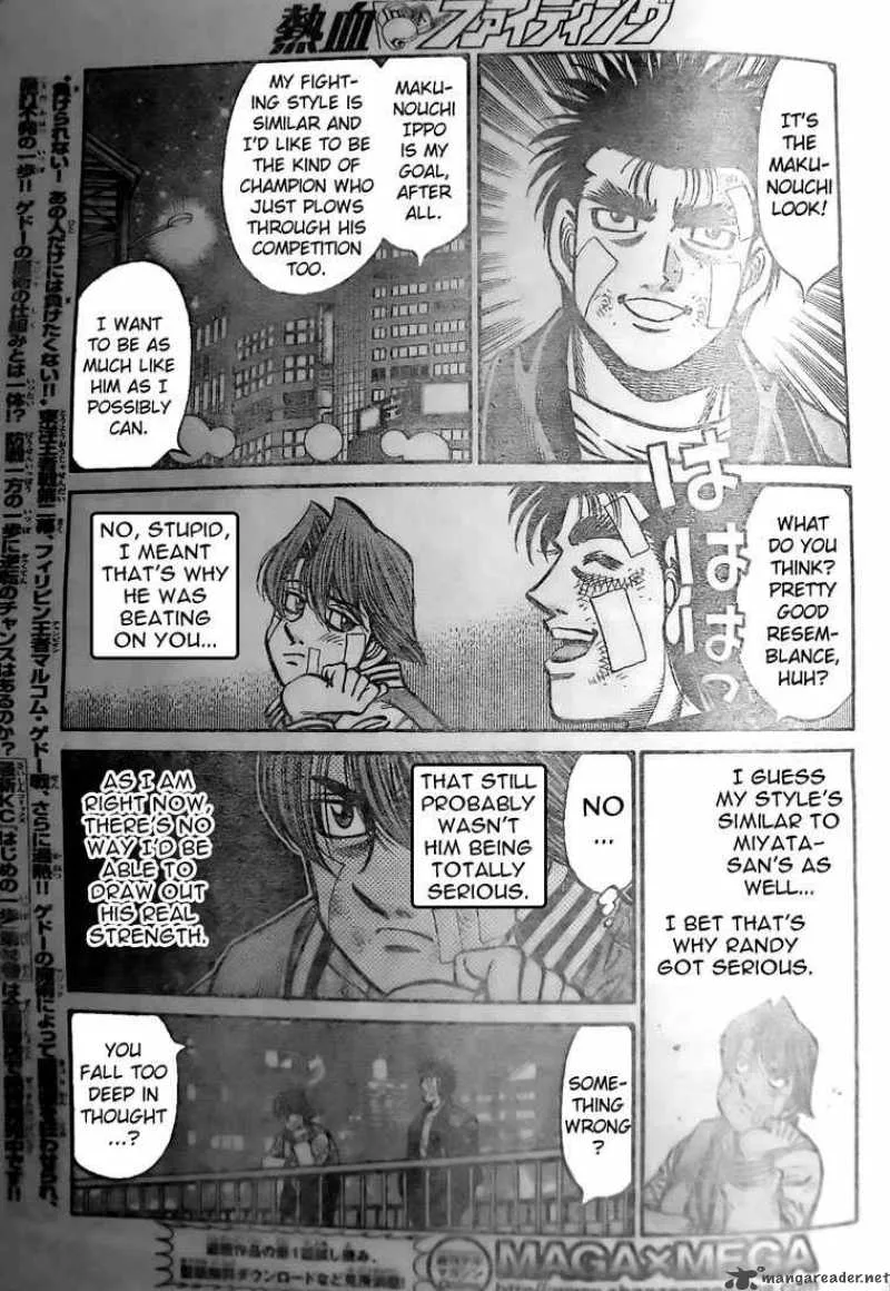 Hajime no Ippo Chapter 802 page 3