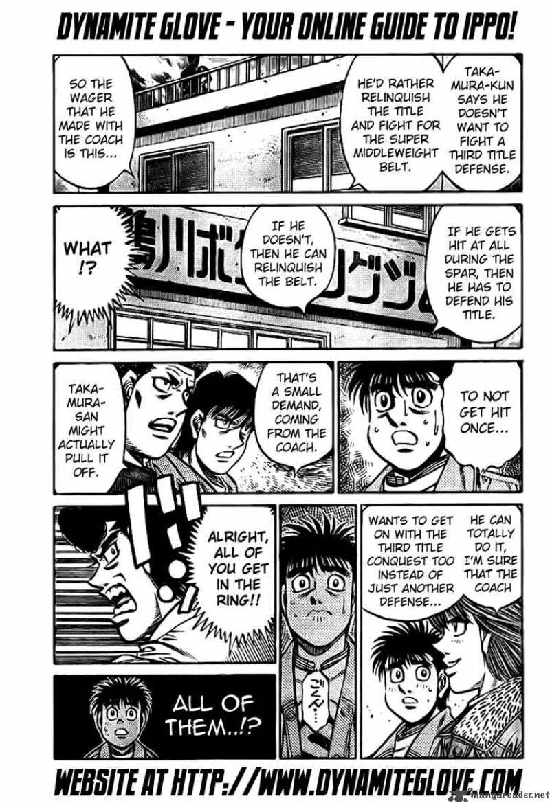 Hajime no Ippo Chapter 803 page 5