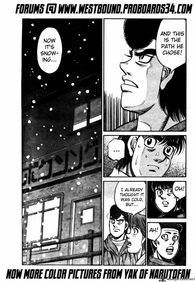 Hajime no Ippo Chapter 805 page 15