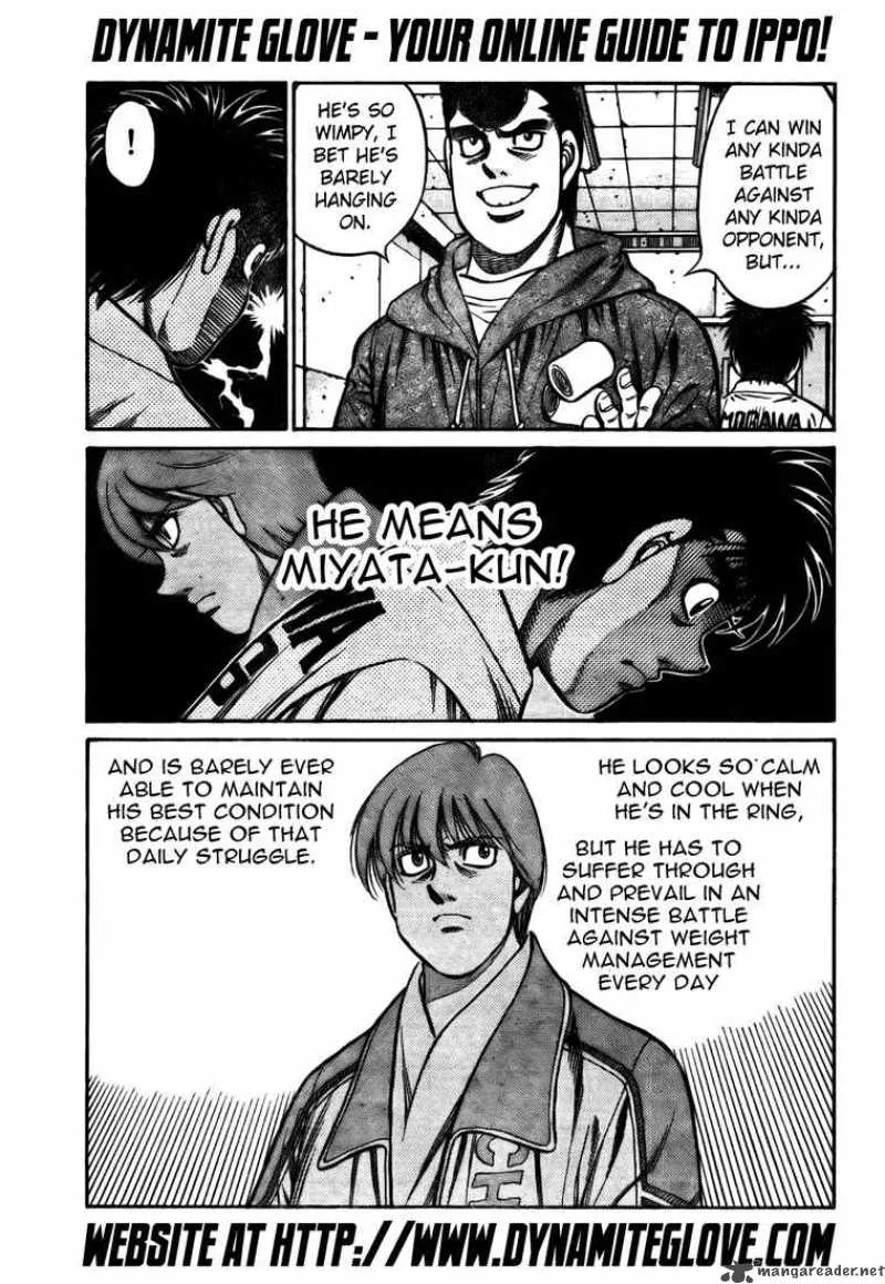 Hajime no Ippo Chapter 805 page 7
