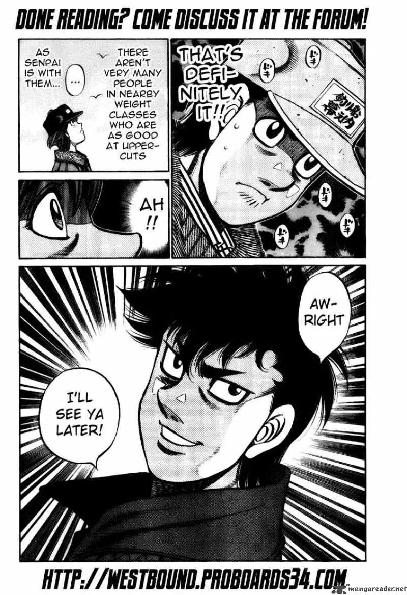 Hajime no Ippo Chapter 806 page 18