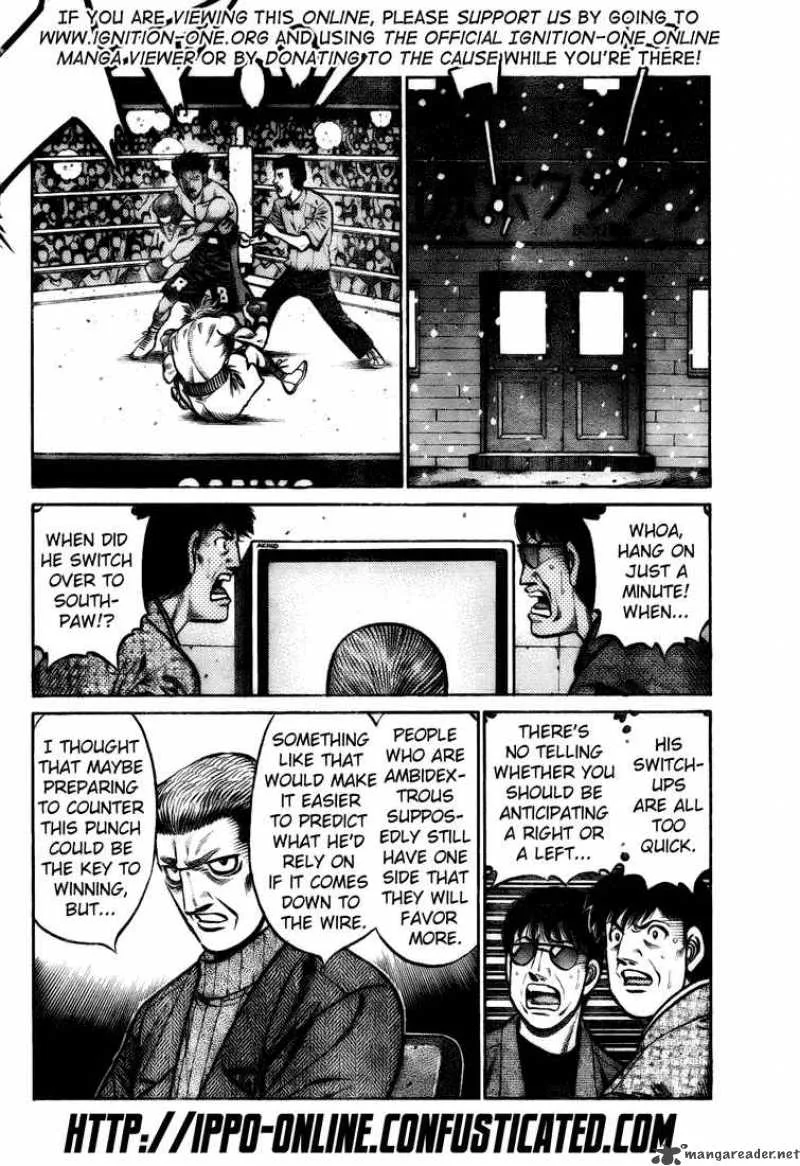 Hajime no Ippo Chapter 806 page 8