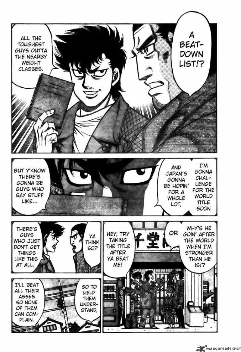 Hajime no Ippo Chapter 807 page 2