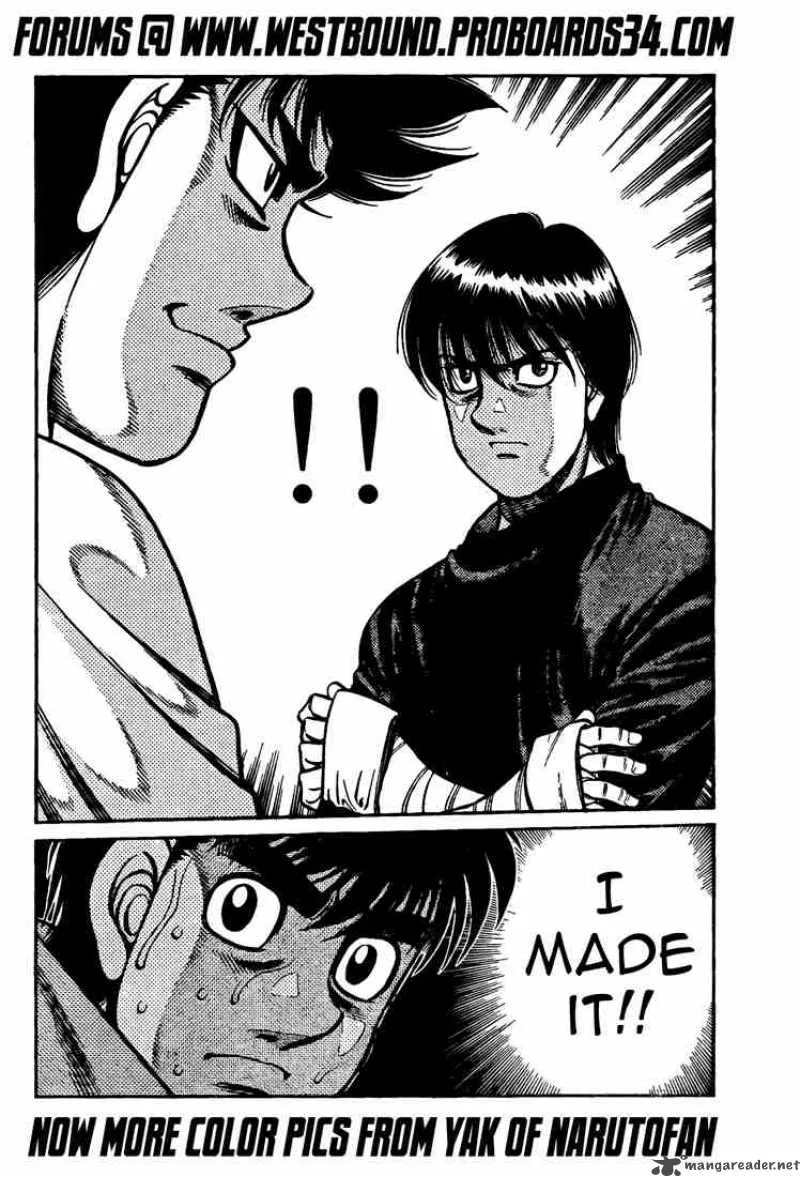 Hajime no Ippo Chapter 808 page 18