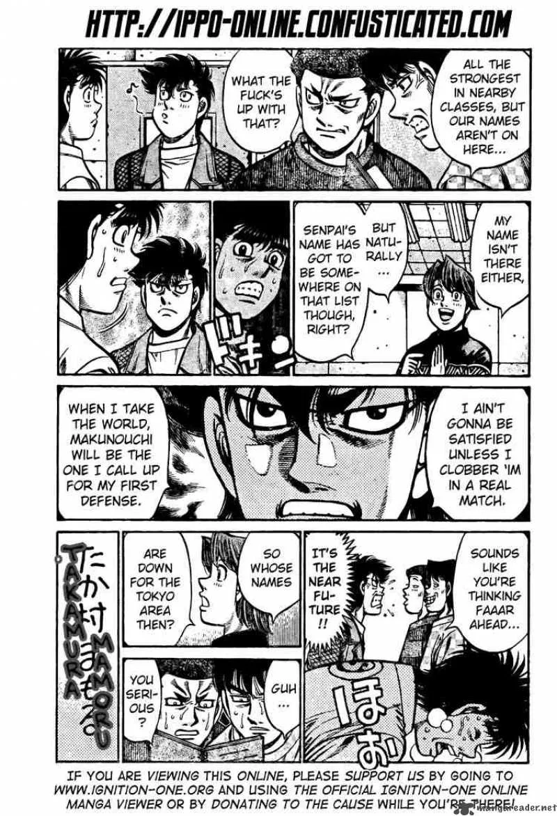 Hajime no Ippo Chapter 808 page 7