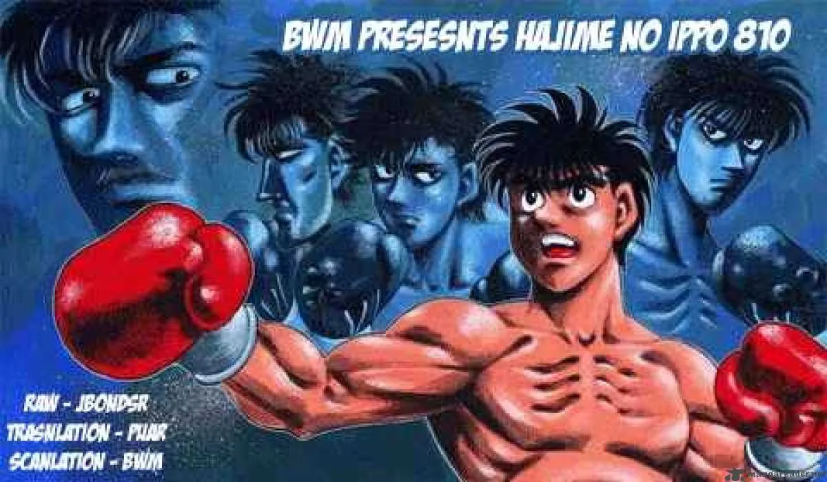 Hajime no Ippo Chapter 810 page 1