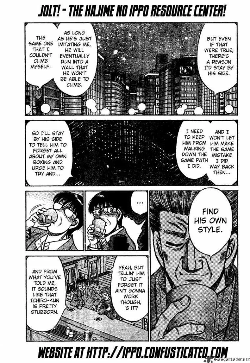 Hajime no Ippo Chapter 813 page 14