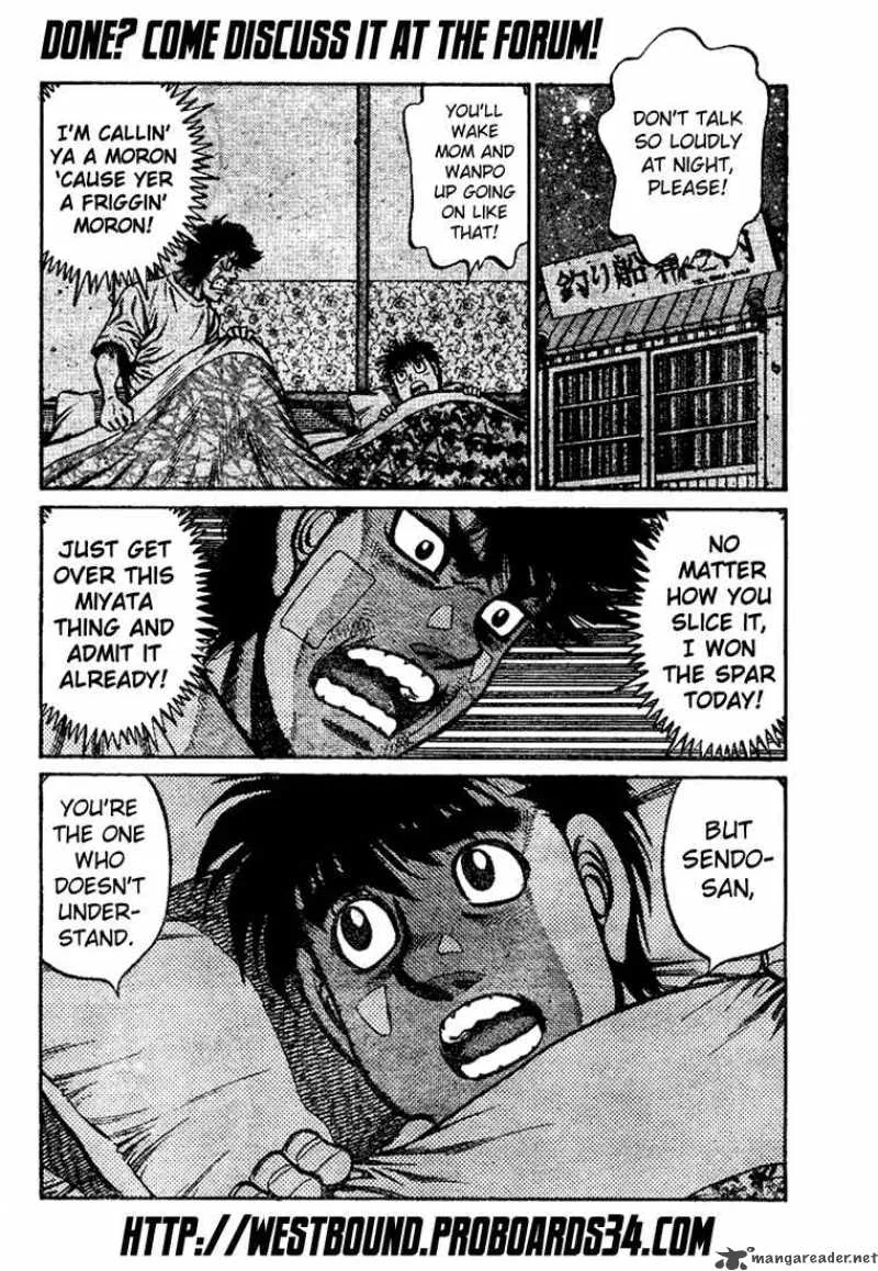Hajime no Ippo Chapter 813 page 17