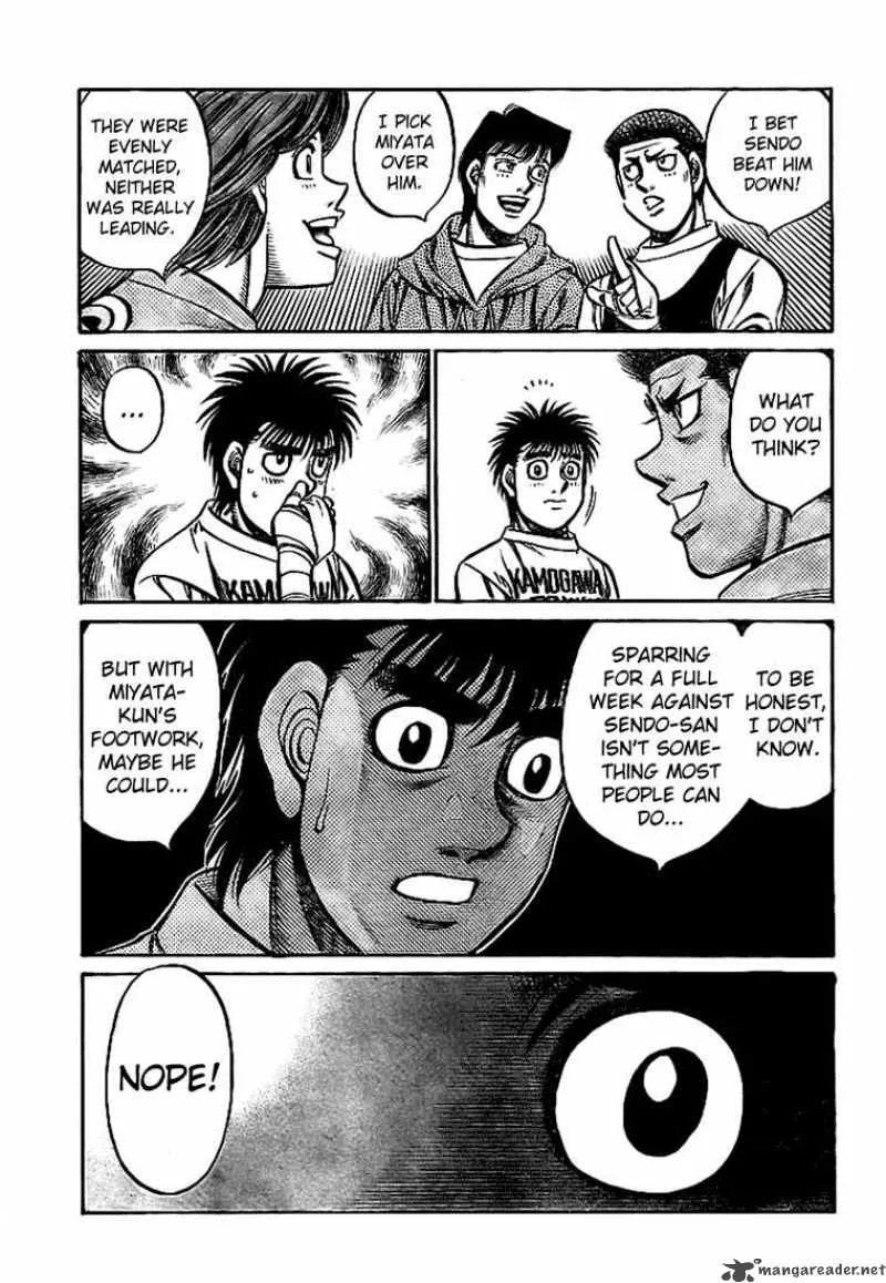 Hajime no Ippo Chapter 814 page 9