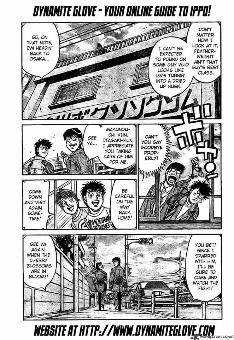 Hajime no Ippo Chapter 814 page 11