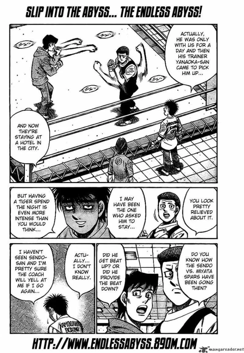Hajime no Ippo Chapter 814 page 8