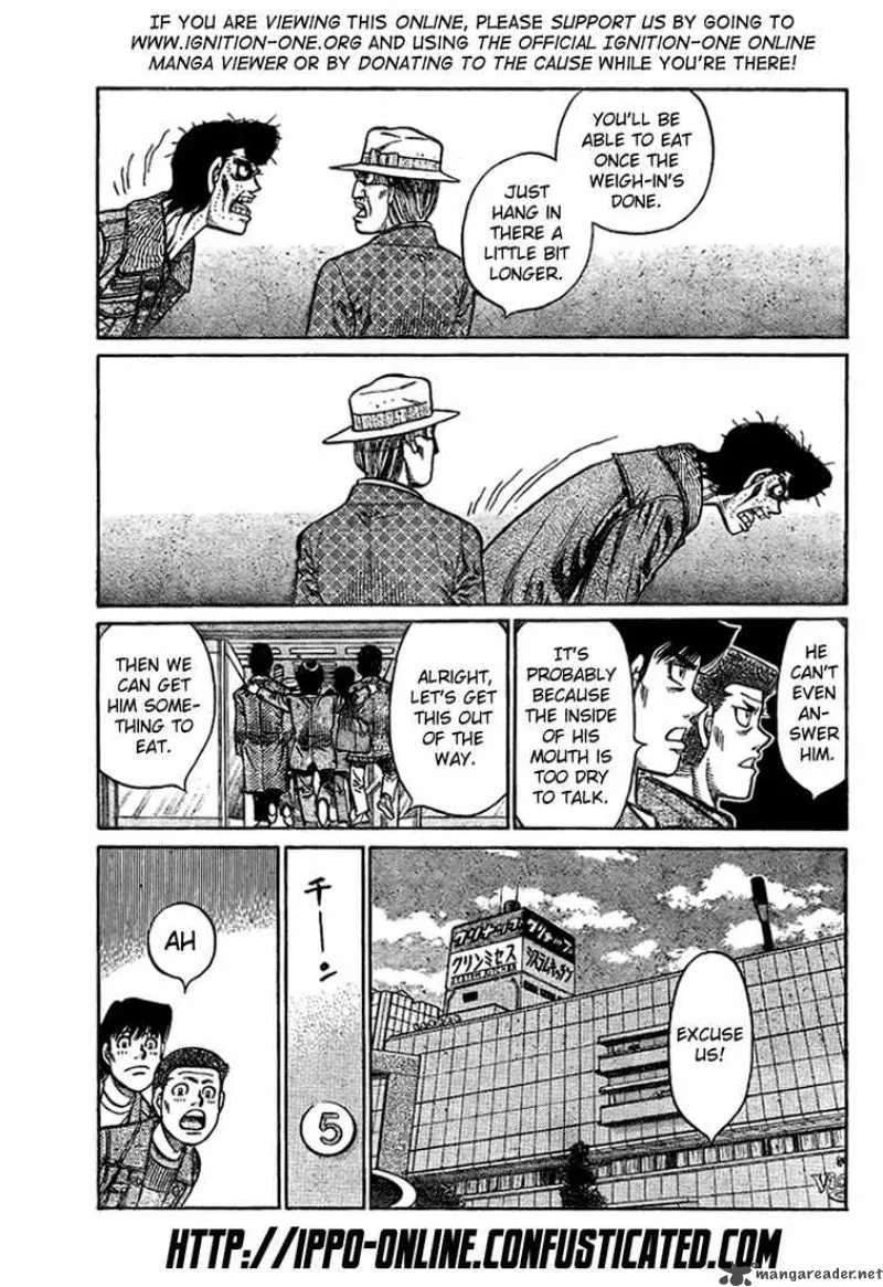 Hajime no Ippo Chapter 816 page 3
