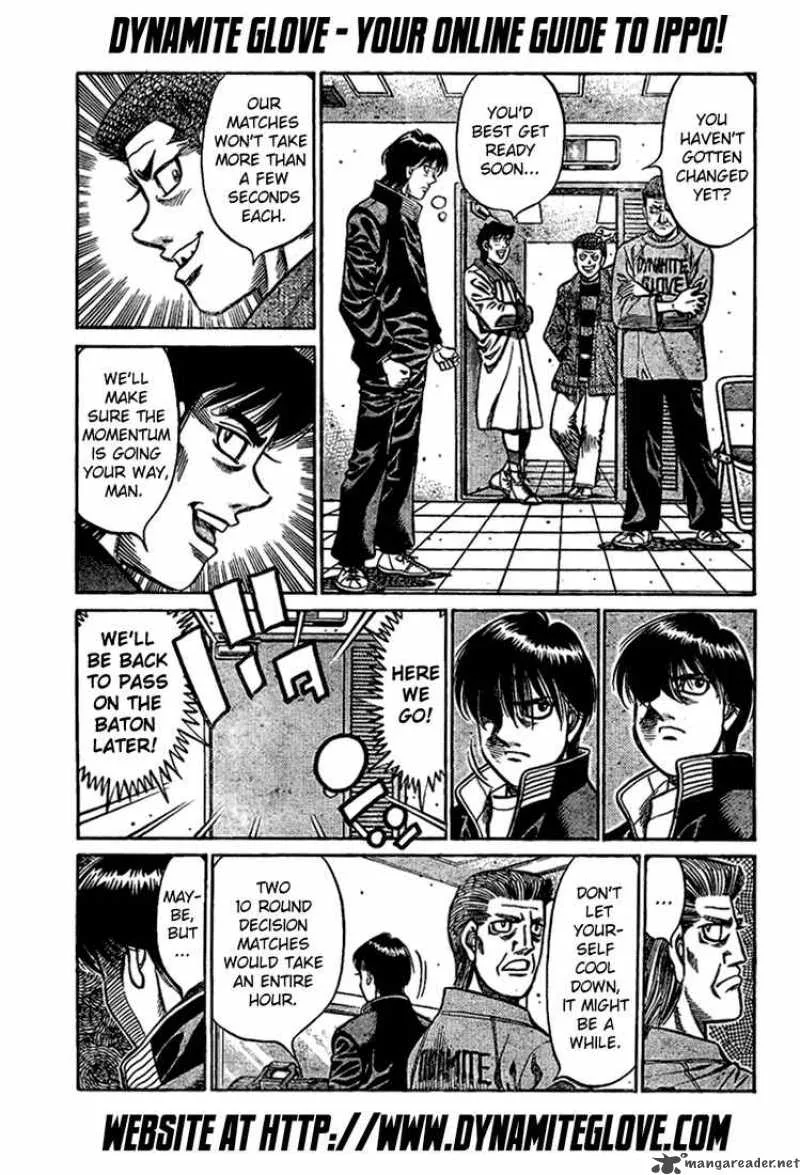 Hajime no Ippo Chapter 817 page 8