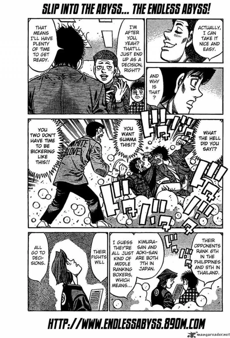 Hajime no Ippo Chapter 817 page 4