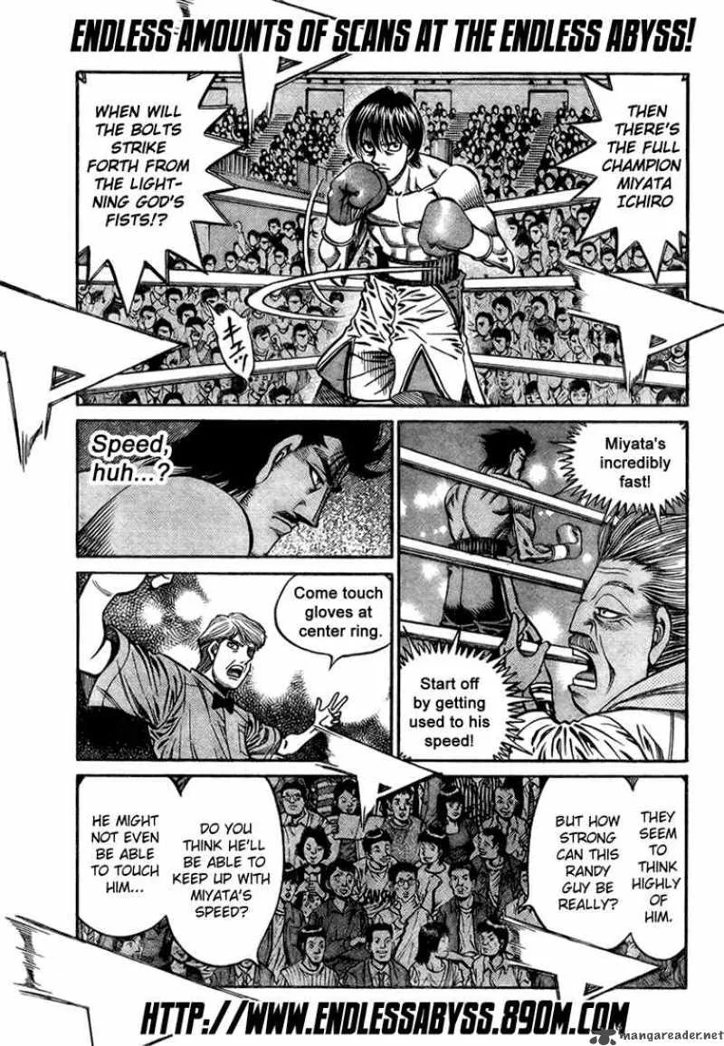 Hajime no Ippo Chapter 821 page 3