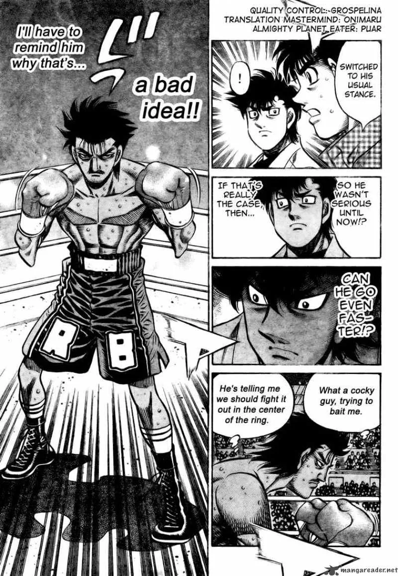 Hajime no Ippo Chapter 823 page 5