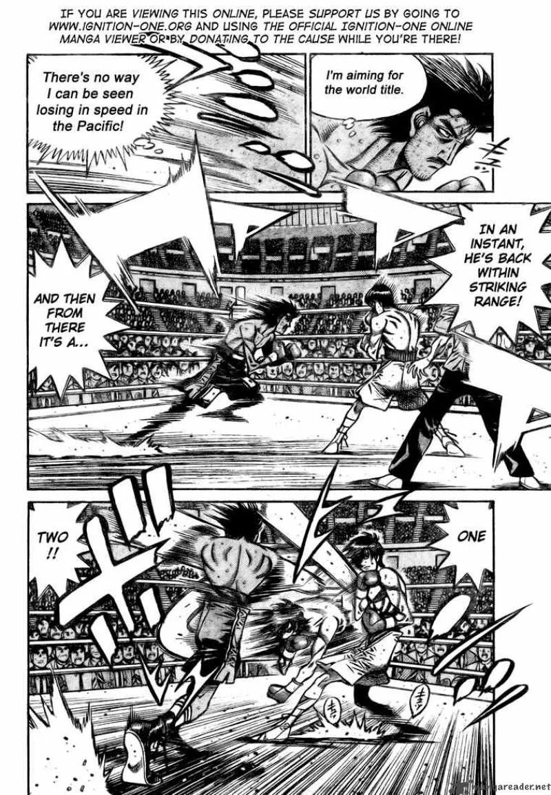 Hajime no Ippo Chapter 823 page 6