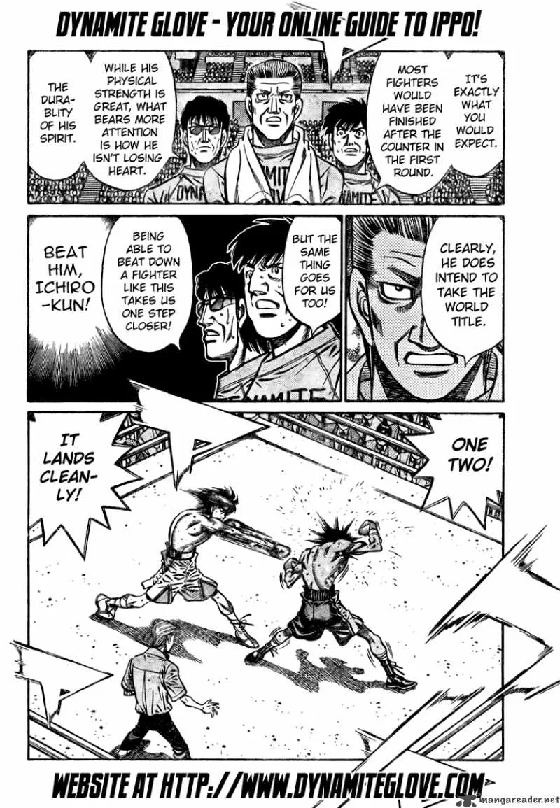 Hajime no Ippo Chapter 825 page 8